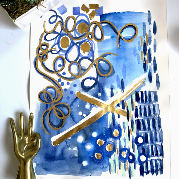 Sound of the Sea Original Art 18"x24"