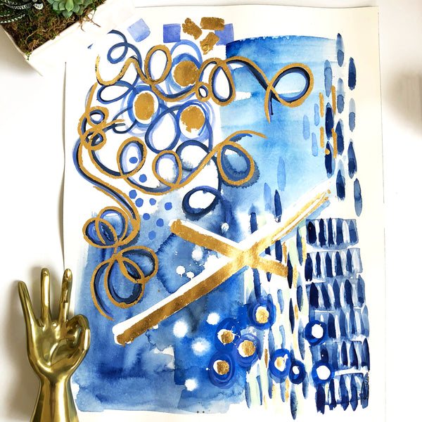 Sound of the Sea Original Art 18"x24"