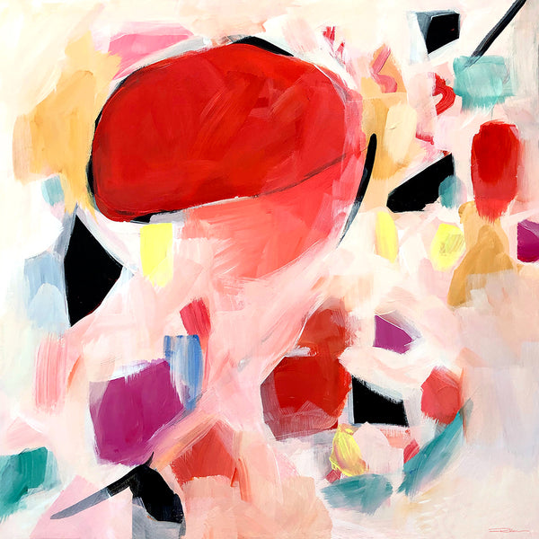 Terrazzo Gemstone Print