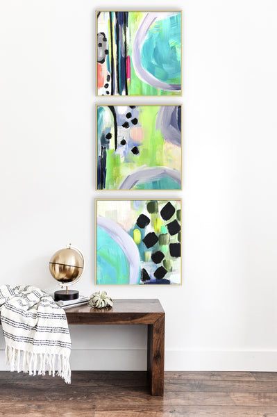 Collaboration Abstract Print Set