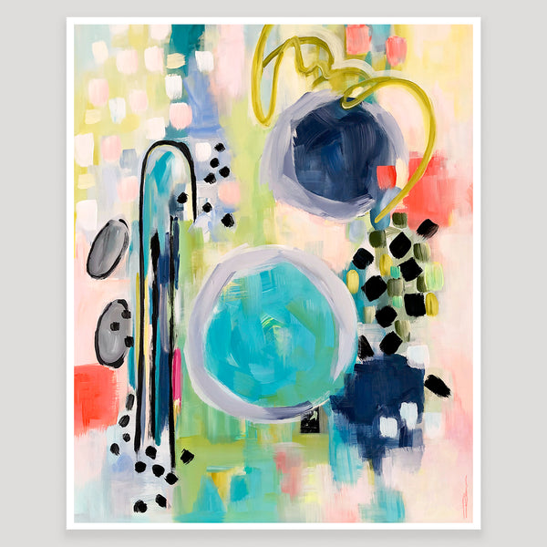 Always Thinking Art Print