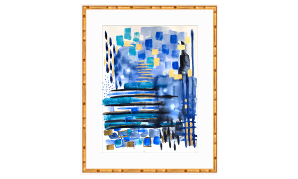 Sea Wall Original Art 18"x24"