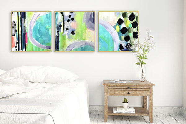 Collaboration Abstract Print Set