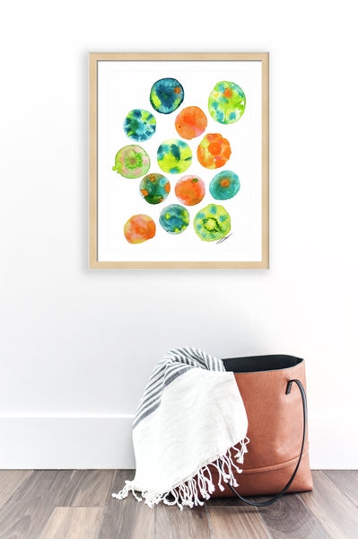 Bubbliscious Tie Dye Print