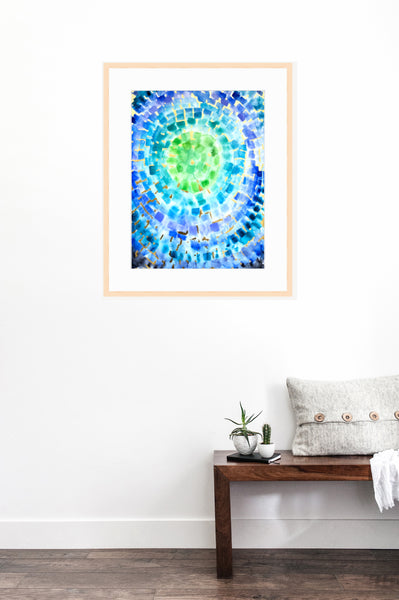 Good Vibes Original Art 18"x24'