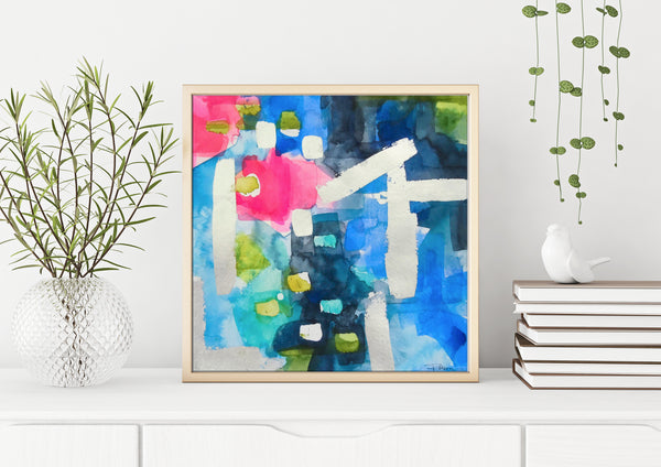 Blue Summer Breezes No1 Print