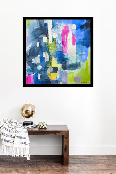 Blue Summer Breezes No2 Print