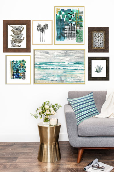 Seal Spot Reflection Print