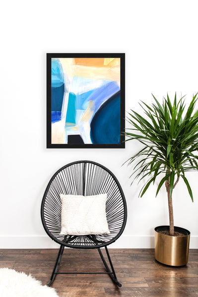 Golden Terra Gem Print