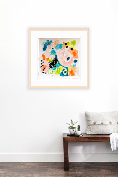 Confetti Original Art 20"x20"