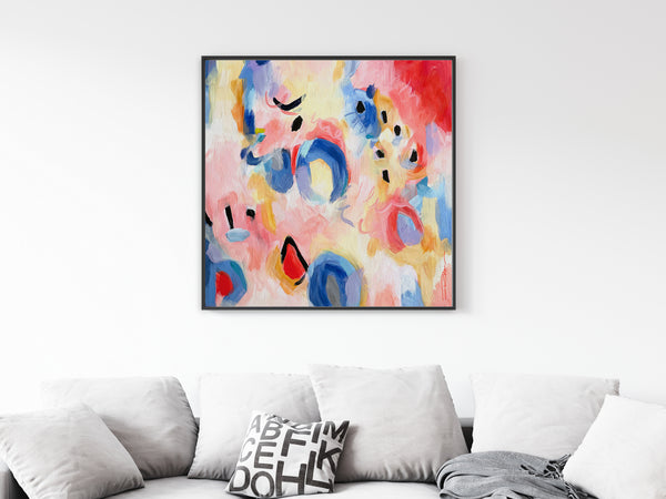 Deja Vu Abstract Print