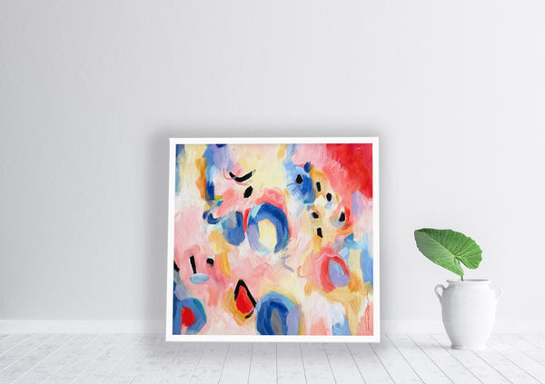 Deja Vu Abstract Print