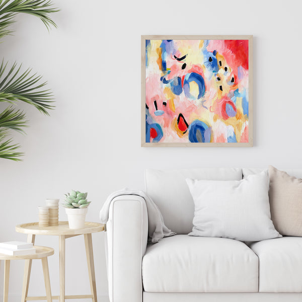 Deja Vu Abstract Print