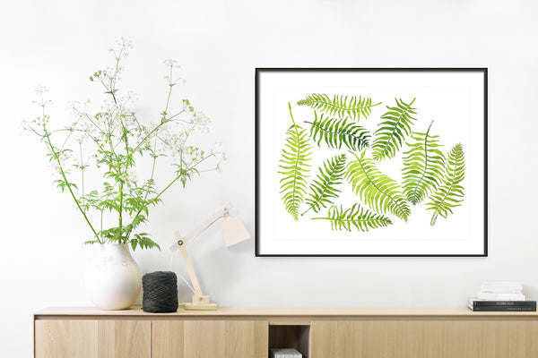 Fern Limelight Print