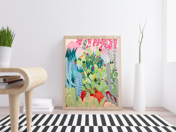 Stoic Cactus Print