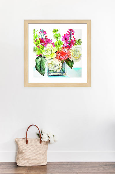 Studio Flowers Print