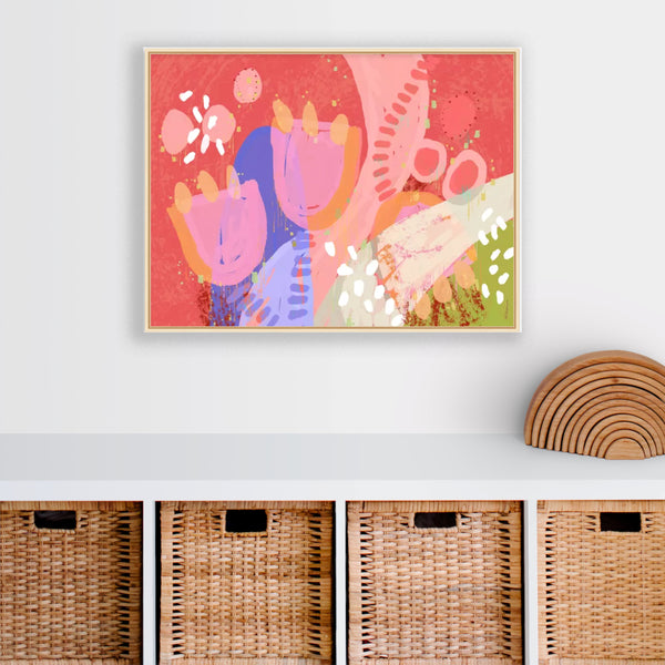 Flower Shower Art Print