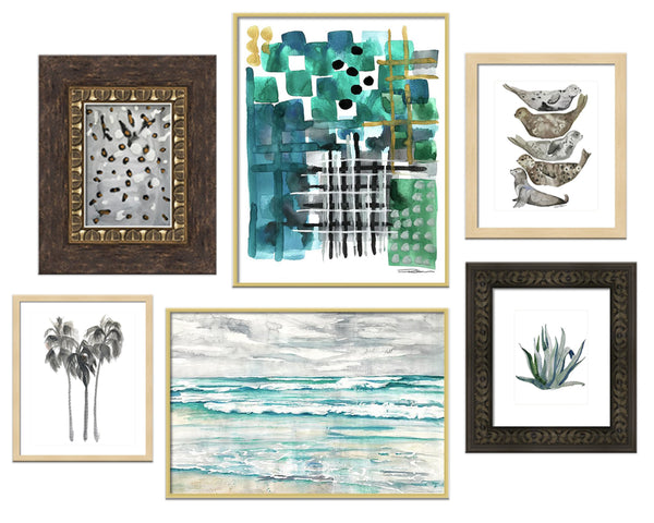 Seal Spot Reflection Print