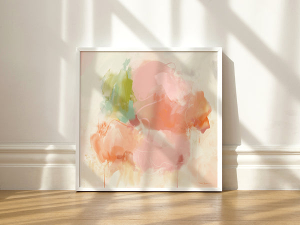 Georgia Peach Art Print