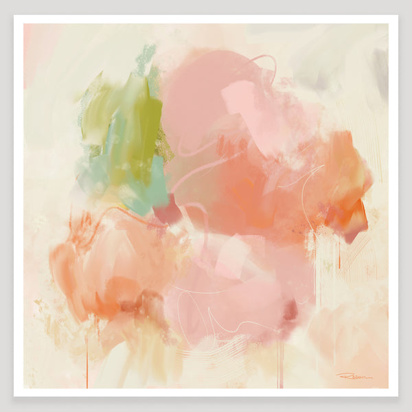 Georgia Peach Art Print