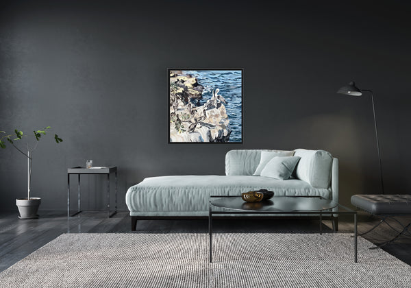 La Jolla Beach Overlook Print