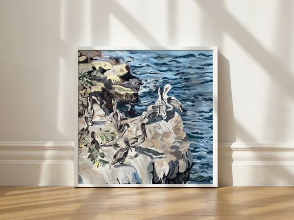 La Jolla Beach Overlook Print