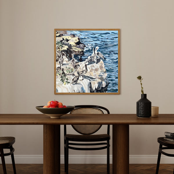 La Jolla Beach Overlook Print