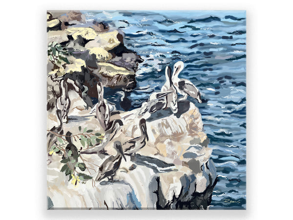 La Jolla Beach Overlook Print
