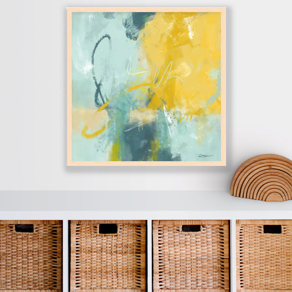 Mango Mint Art Print