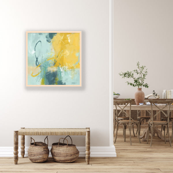 Mango Mint Art Print