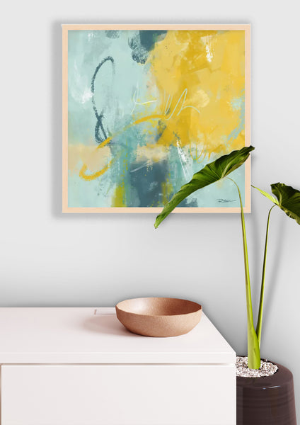 Mango Mint Art Print