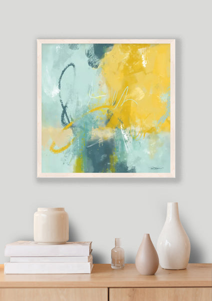Mango Mint Art Print