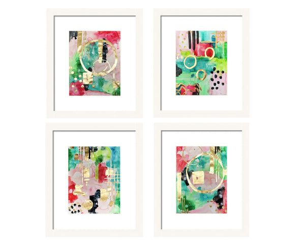 Miss Kate Series Abstract Print Set