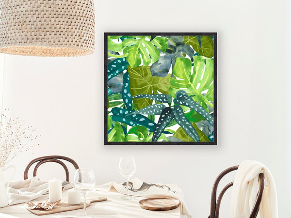 Monstera Leaves Art Print