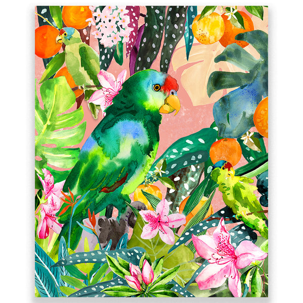 Pasadena Parrot Print