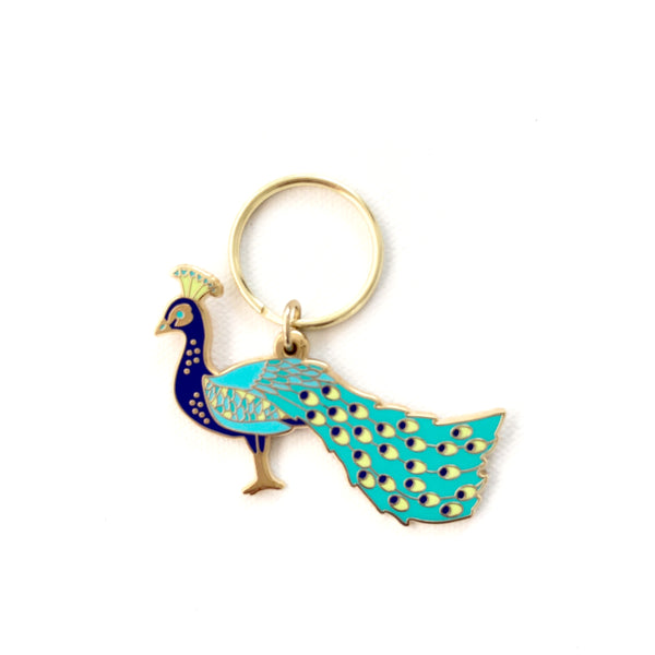 Peacock Keychain