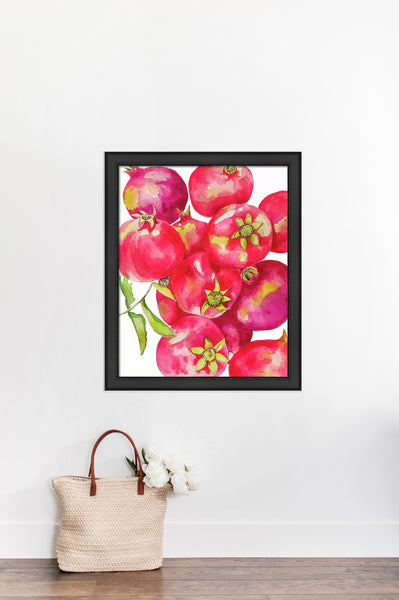 Pomegranate From A Friend Print