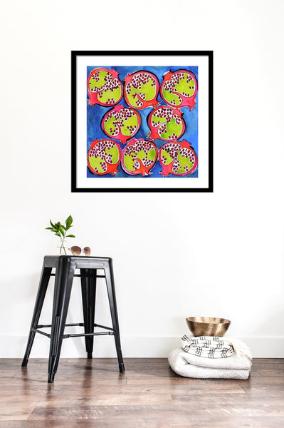 Pomegranate de Cobalt Print