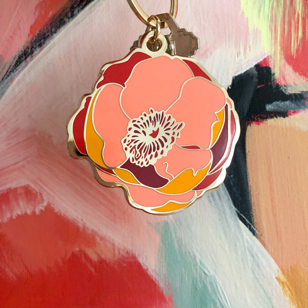 Poppy Keychain