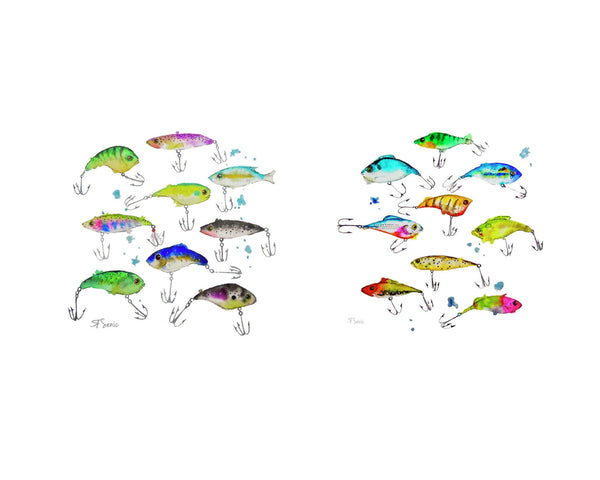 Fishing is Fly Art Print