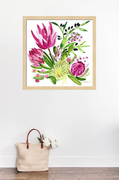 Protea Blossom Aperitif Print