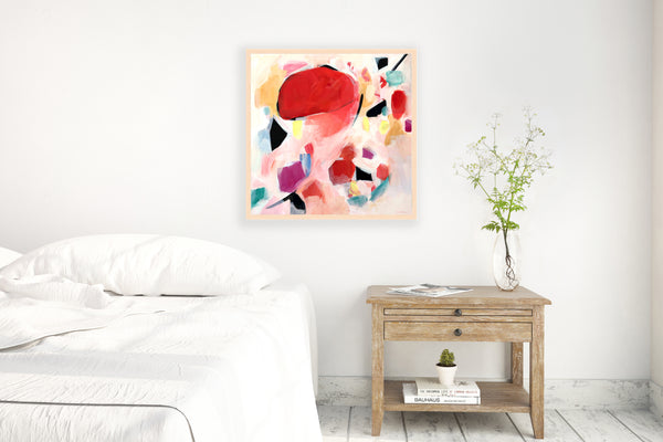 Terrazzo Gemstone Print