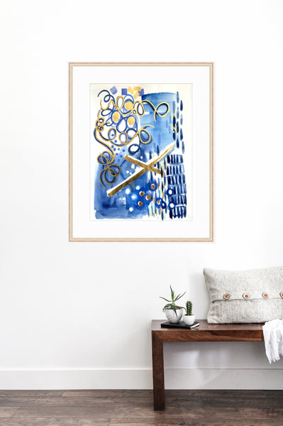 Sound of the Sea Original Art 18"x24"