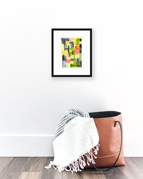 Giraffe Original Art 9"x12"