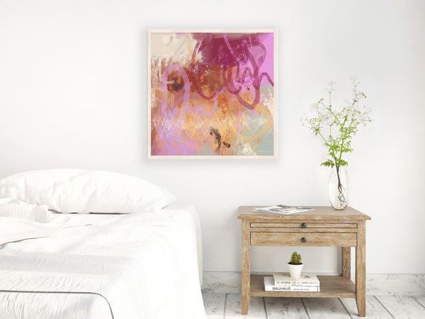 Iridescent Sun Art Print