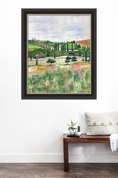 Temecula Wedding Country Landscape Print