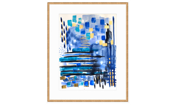 Sea Wall Original Art 18"x24"