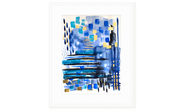 Sea Wall Original Art 18"x24"