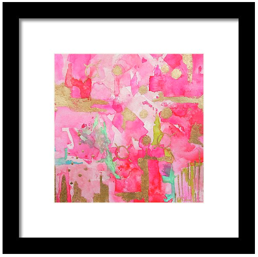 Blushing Shades Pink Print