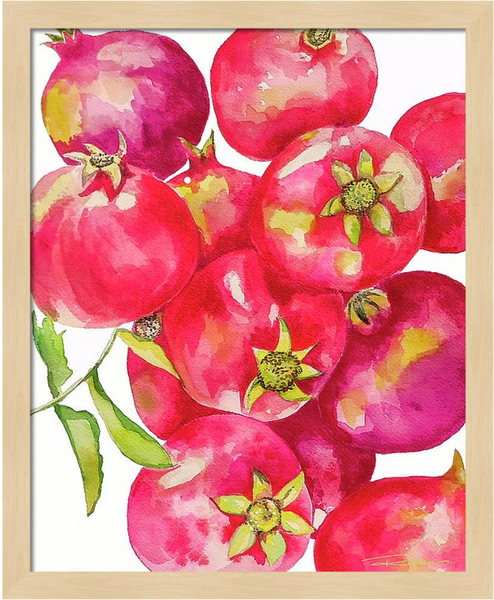 Pomegranate From A Friend Print